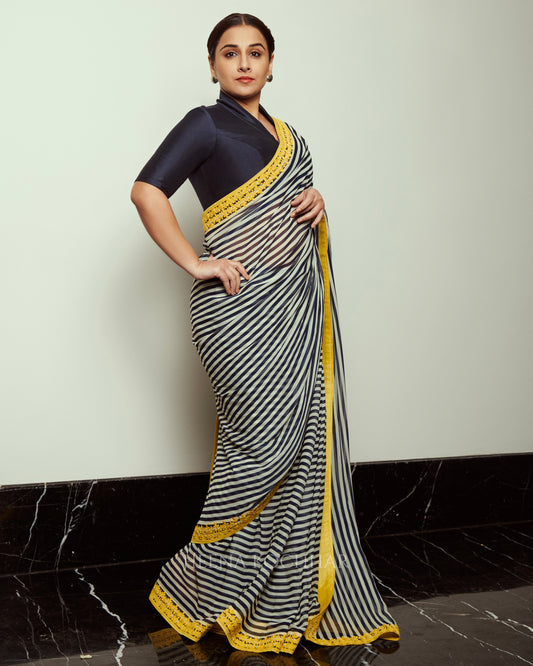 VIDYA BALAN IN CUSTOM HK SAREE